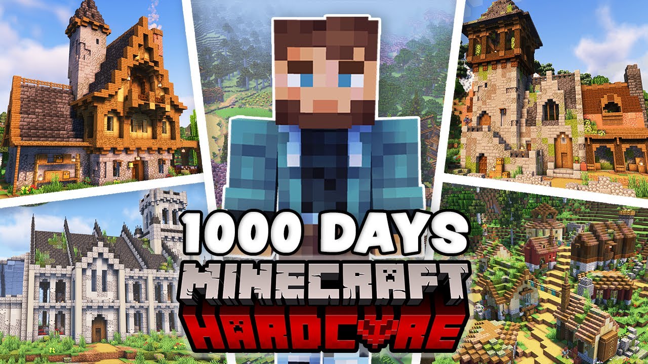 I Survived 1000 Days on a Hardcore Minecraft SMP - FULL MOVIE