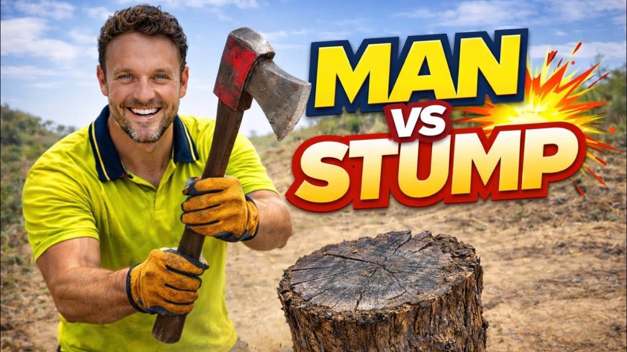 MAN vs STUMP