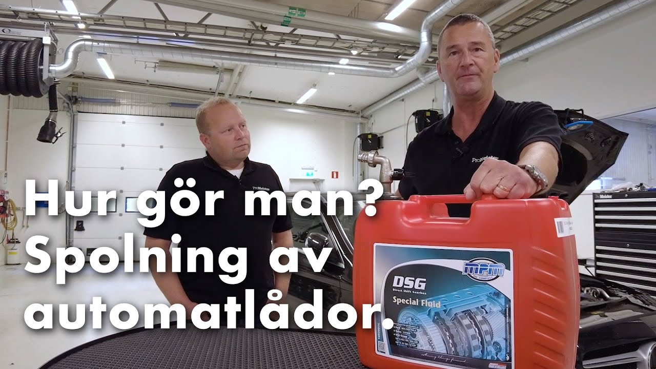 Spolning av Automatlådor