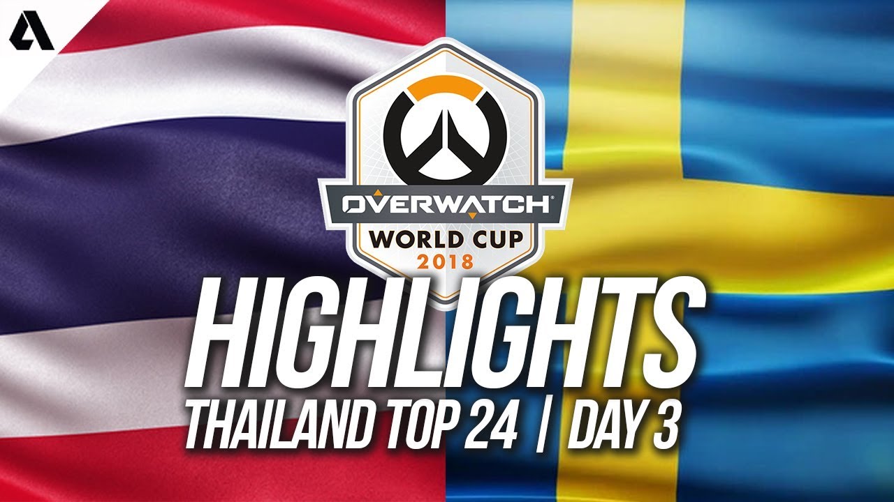 Thailand vs Sweden | Overwatch World Cup 2018 Thailand Qualifier Day 3