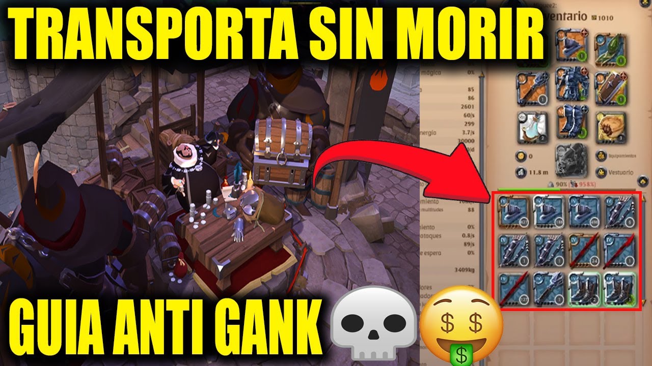 ALBION ONLINE | C&oacute;mo transportar a CAERLEON sin MORIR 💀💰✅