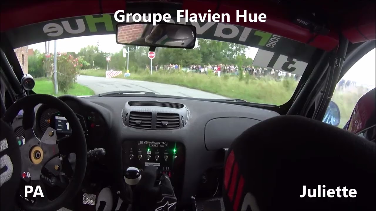 Rallye du Béthunois 2024 - ES9 Le Blanc Sabot - PA Perrin & J Lewandowski - Alfa 147 F214