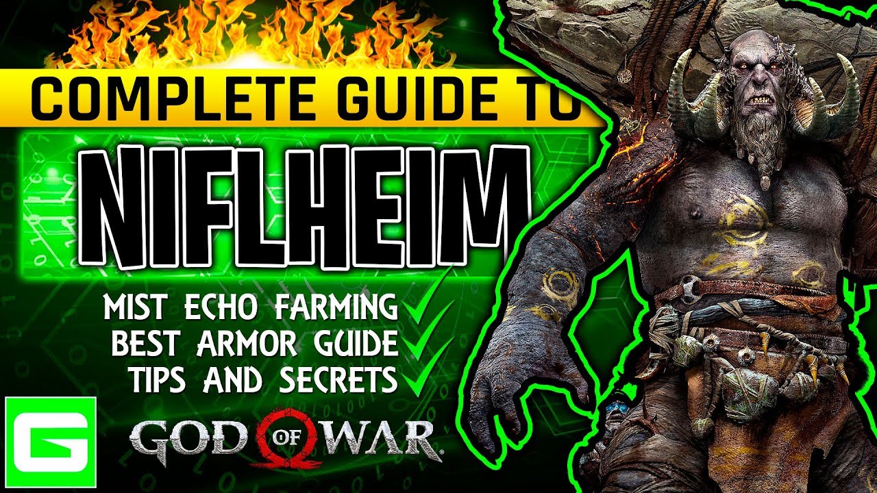 God of War Complete Guide to Niflheim | How to Get the Best Armor & Fully Upgrade It | (GOW 2018)