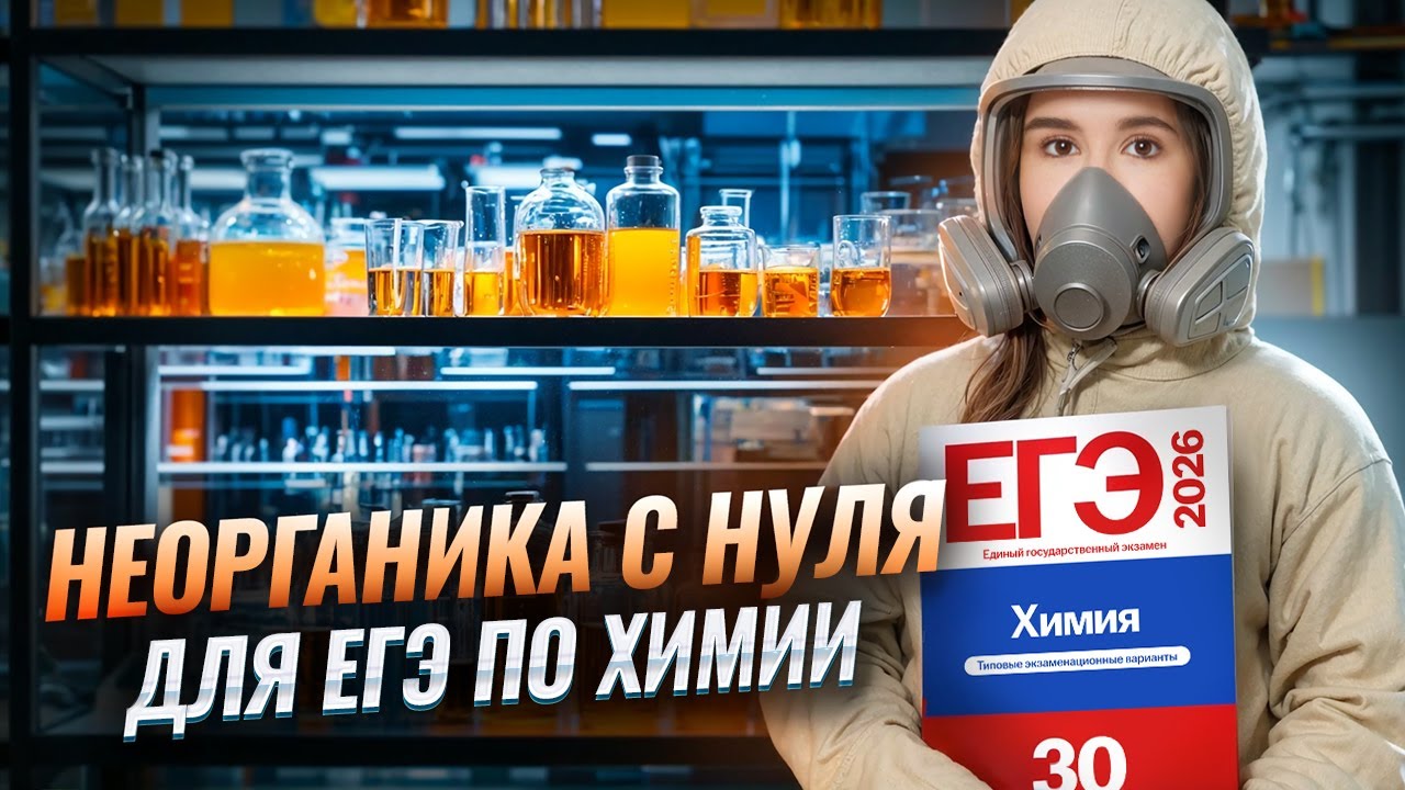 Неорганика с нуля: оксиды, основания, кислоты, соли | Химия ЕГЭ | Умскул