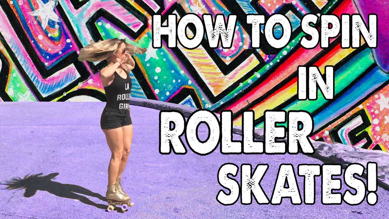 Learn How to SPIN on ROLLER SKATES with a WORLD CHAMP 🏆