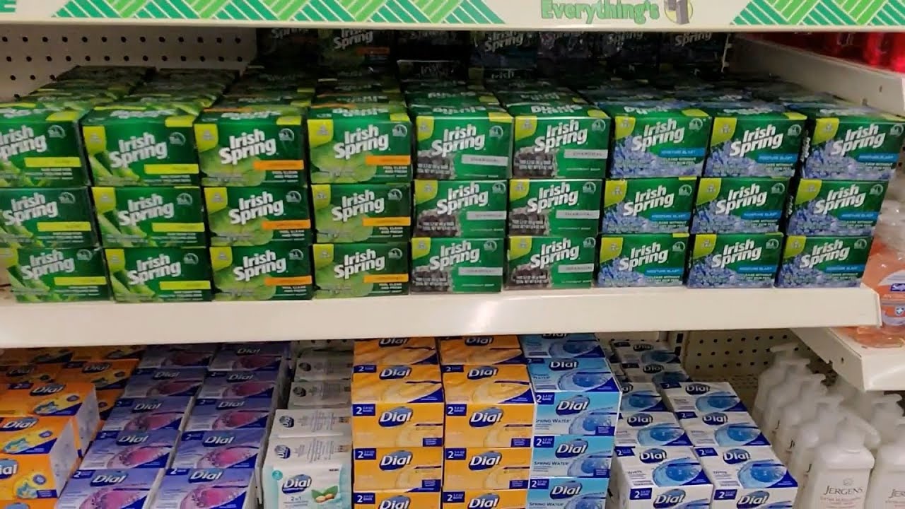Dollar Tree Soap Organization 11-3-2019