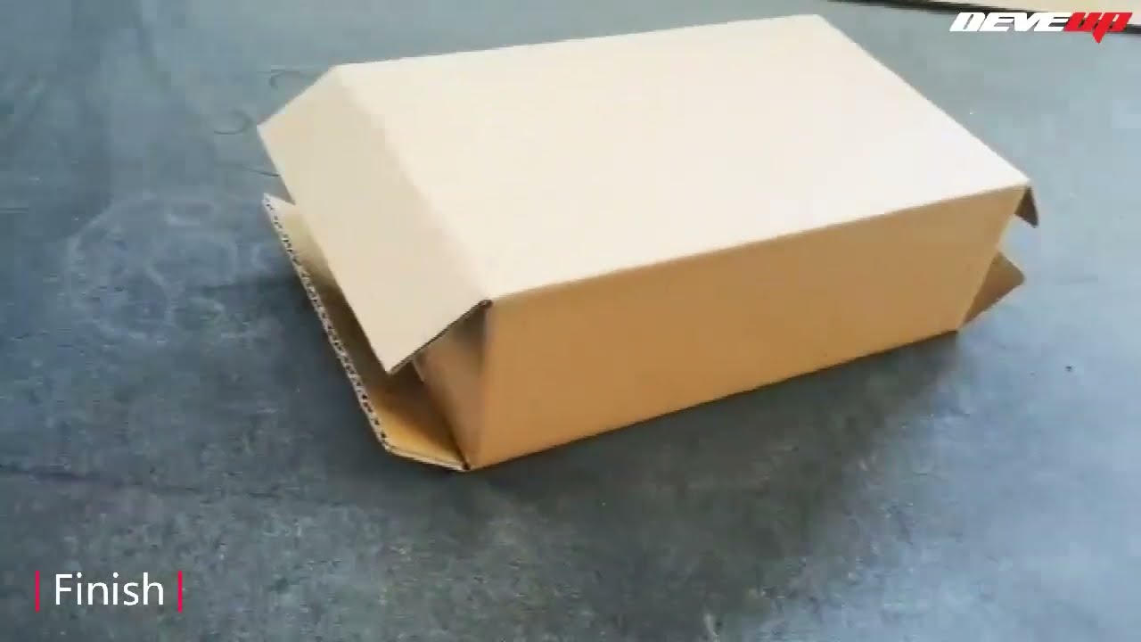 Packaging carton box proofing cutting making machine