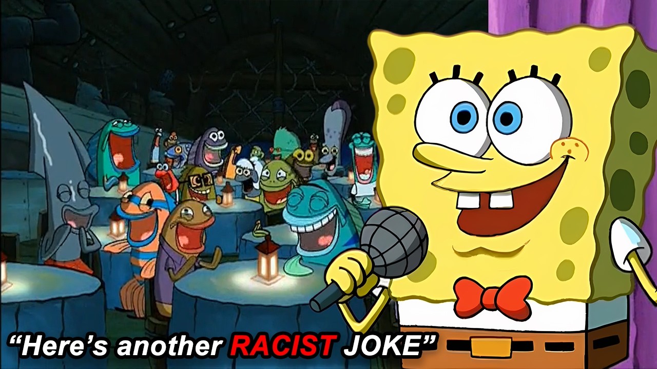 we watched RACIST Spongebob episodes...