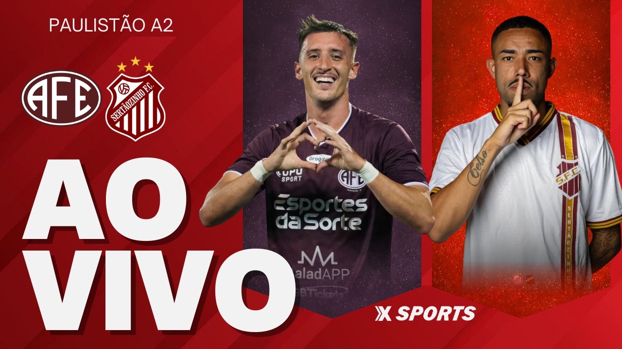 FERROVIÁRIA X SERTÃOZINHO - PAULISTA A2 - AO VIVO E COM IMAGENS