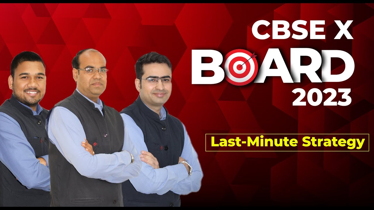 CBSE X Board 2023 Last-Minute Strategy Plan | Motion Education #10thboards #boards2023