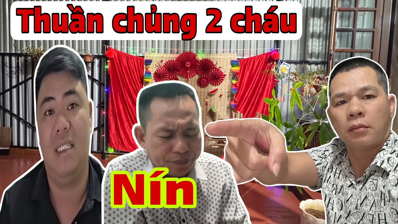 Lại phải dạy 2 cháu cách làm người tử tế rồi .