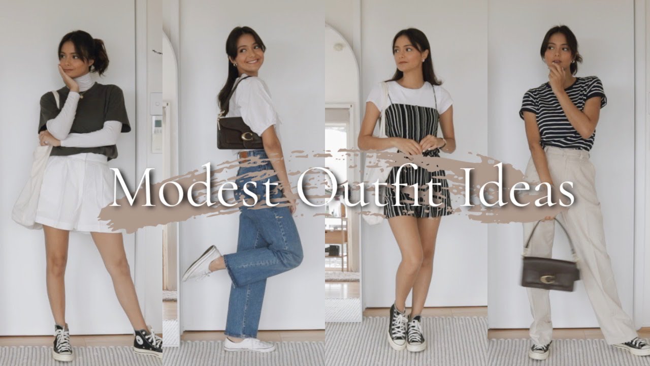 Outfit ideas yang sopan buat kuliah, hangout, ngantor | My Capsule Wardrobe
