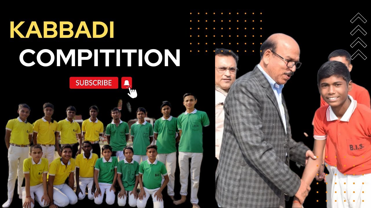 KABBADI COMPITITION... Bharat International School 🏫..#school #kabbadi #game