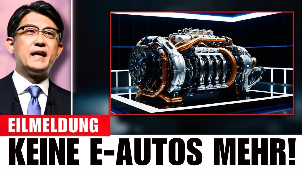 TOYOTAS CEO sagt: Neuer WASSER-MOTOR wird Elektroautos BEENDEN!