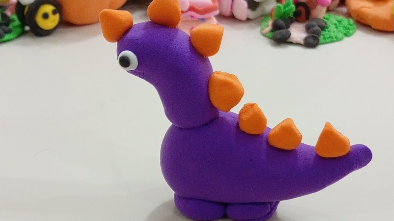 How to Make Godzilla||Making Godzilla from Clay Tutorial