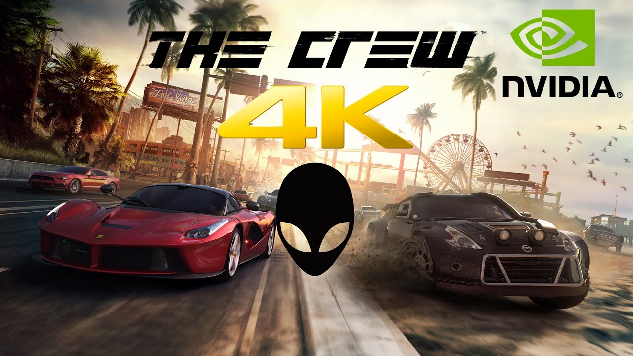 Alienware Area 51- The crew Gameplay - 4K - 60FPS - ULTRA - GTX 980 SLI