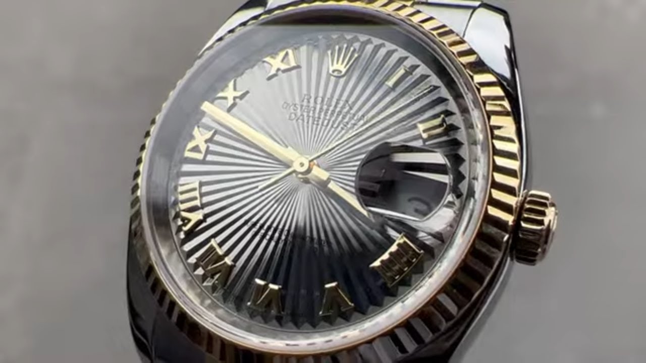 Rolex Datejust 36 Sunbeam Dial 116233 Rolex Watch Review