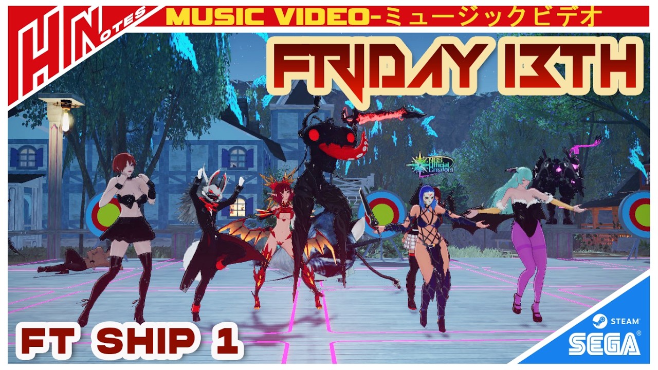 【PSO2NGS】Music Video:Friday 13th Vol 1(Ft Ship 1)