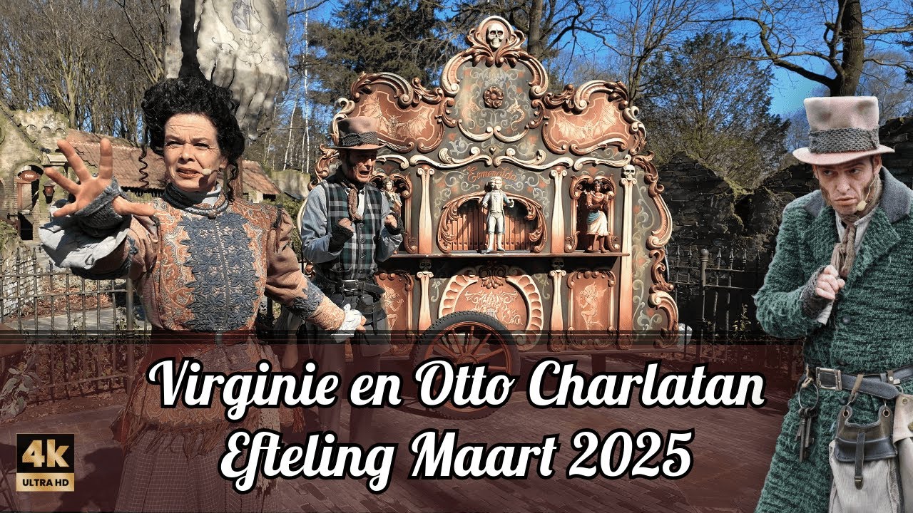 De Charlatans FULL SHOW - 4K #efteling