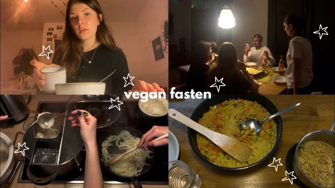 Ich versuche Vegan zu Fasten