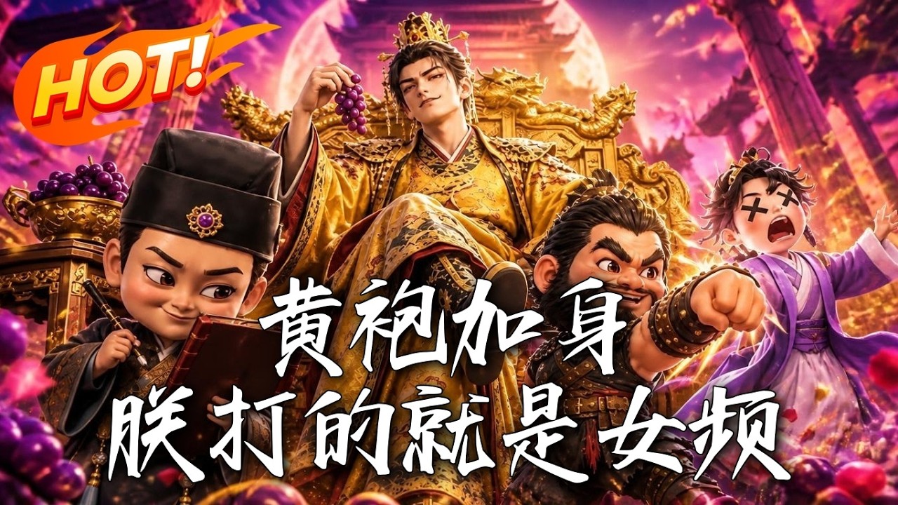🔥皇室全员恋爱脑祸国？蛰伏十载，朕回京第一剑，先斩痴男怨女！看硬核帝王如何手撕情爱剧本，重铸大魏盛世！《黄袍加身，朕打的就是女频》#盛世短剧#短剧#AI短剧#逆袭#漫剧#玄幻#修仙#搞笑#甜宠