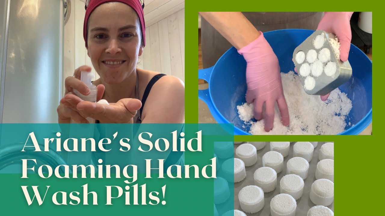Concentrated Foaming Hand Wash Pills | How To & Formula on Patreon!