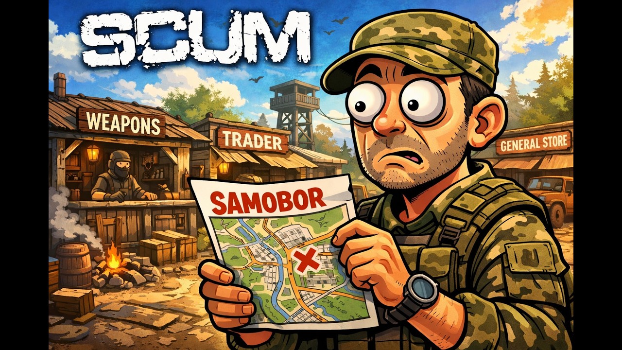 SCUM live | Immer dieser Papierkram!