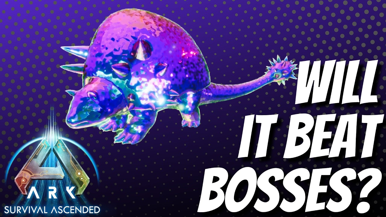 Can Doedicurus Beat Bosses? Ark Survival Ascended | ManaFullGaming