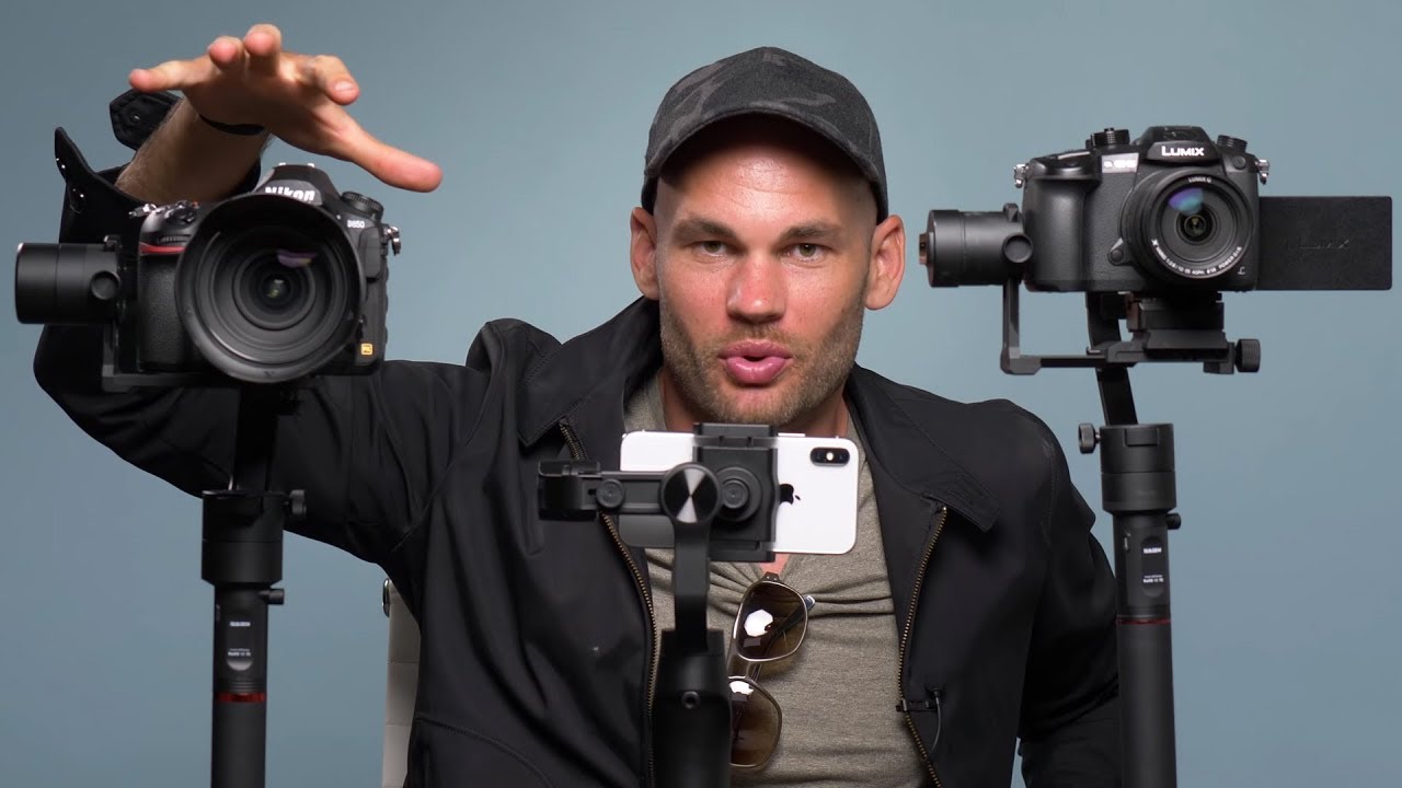 D850 Vs GH5 Vs iPhone X Gimbal Test