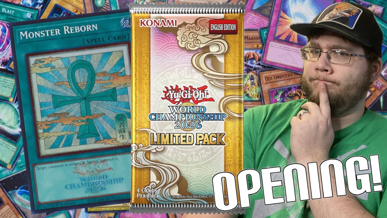 ЭКСКЛЮЗИВЫ WCS! 😱 Открытие лимитированных наборов Yu-Gi-Oh! World Championship 2026!