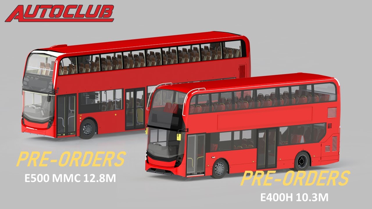 PRE-ORDER  R/C E500 MMC 12.8M & E400H 10.3M