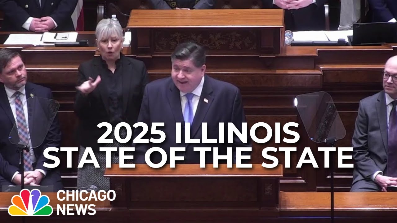 FULL: Gov. Pritzker delivers Illinois State of the State Address 2025