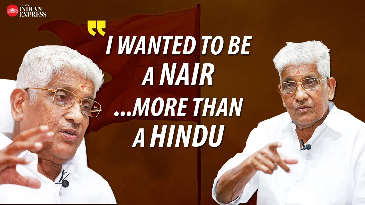 'I was an RSS man for 18 years' - G. Sukumaran Nair | Hindu | Nair | NSS | Nair Service Society