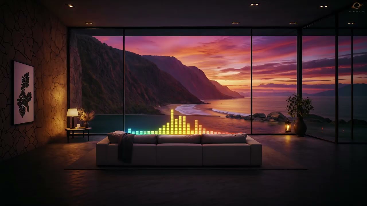 Deep Focus Ambient Music | Calm & Inspiring | Minimal Ambient Ocean View