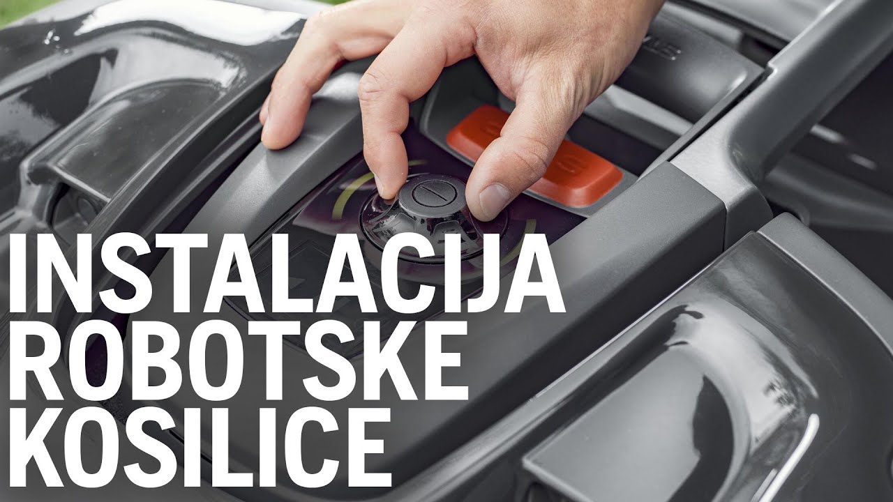 Instalacija Husqvarna robotske kosilice