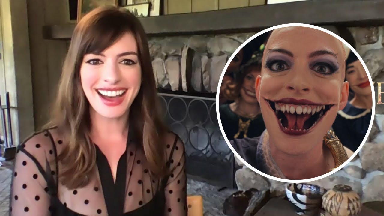 "That's such a mean question!" Anne Hathaway Talks THE WITCHES In Fun Interview