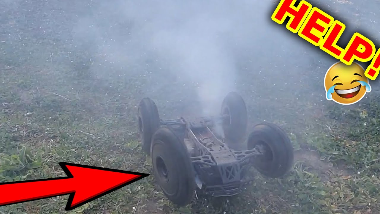 SAVAGE RC Car Runaway - don't laugh!