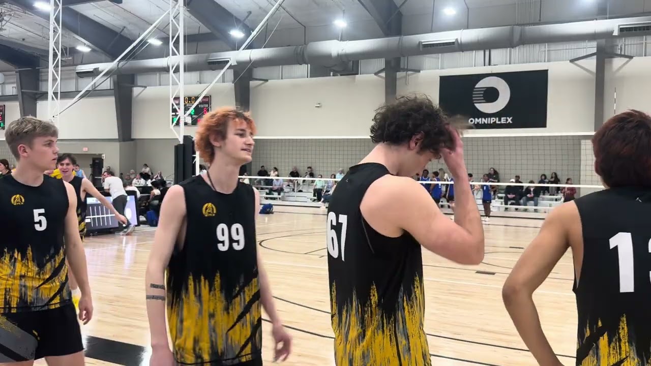 Apex boys volleyball vs tsunami 18-2s