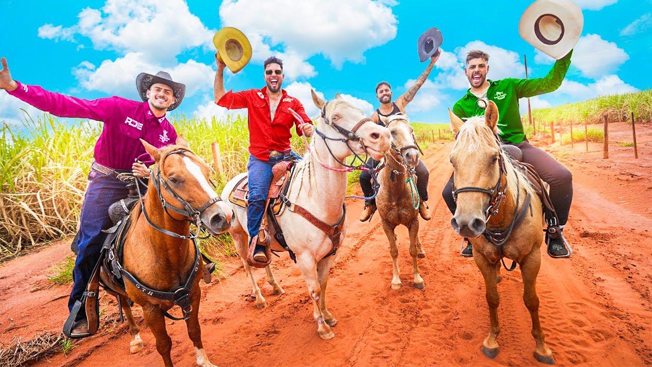 CAVALGADA COM O JHON VLOGS !! * melhor rolê da vida dele *