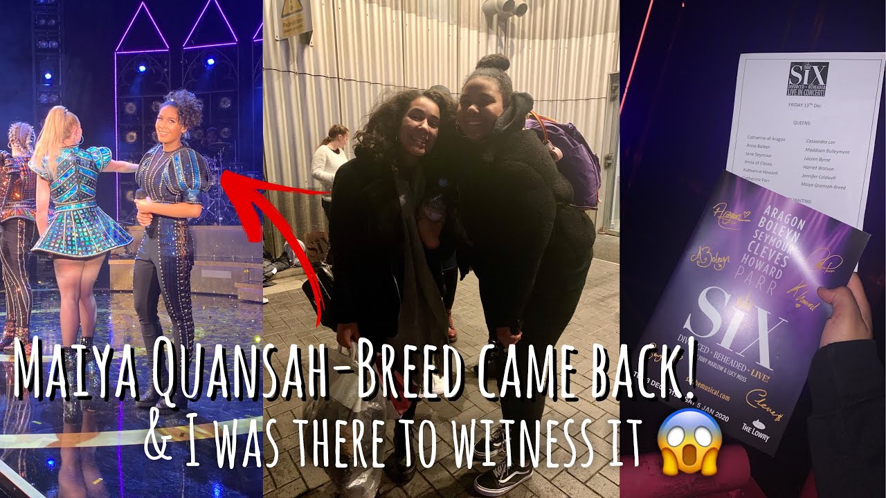 MAIYA QUANSAH-BREED CAME BACK & I WAS THERE TO WITNESS IT 😱 | SIX VLOG