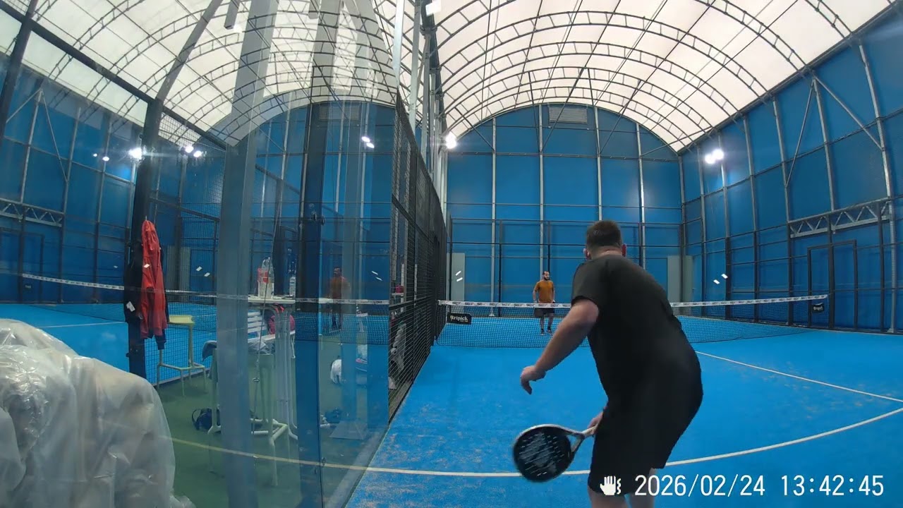 Padel, March entraînement Cédric&JM - Daryl&?, 2/6 - 7/5 - 6/4, Lambermont 24 Février 2026, 6 de 9
