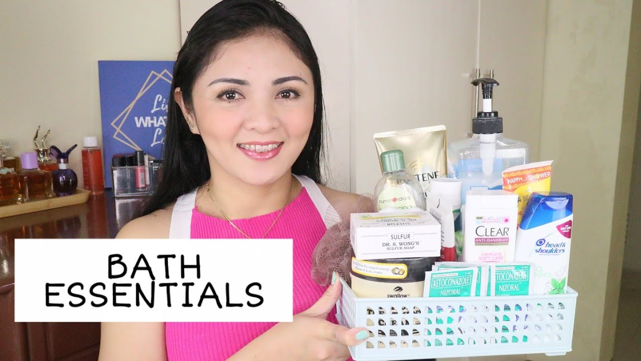 MY BATH ESSENTIALS 2020 | Emafe