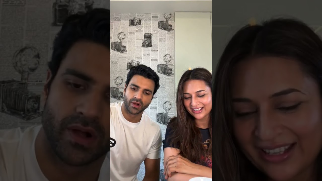 Divyanka Tripathi or Vivek Dahiya Our Live Session today. Watch it here.