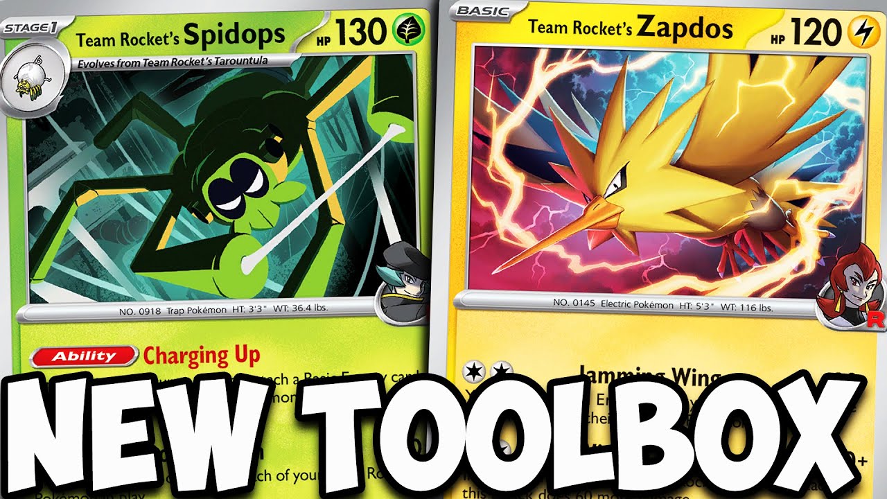 My New Team Rocket's Toolbox Deck Has So Many Crazy Tricks!