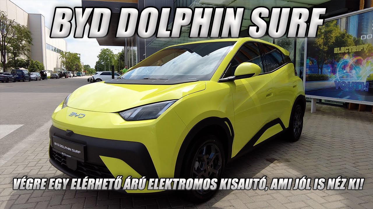 BYD DOLPHIN SURF Sajtóbemutató