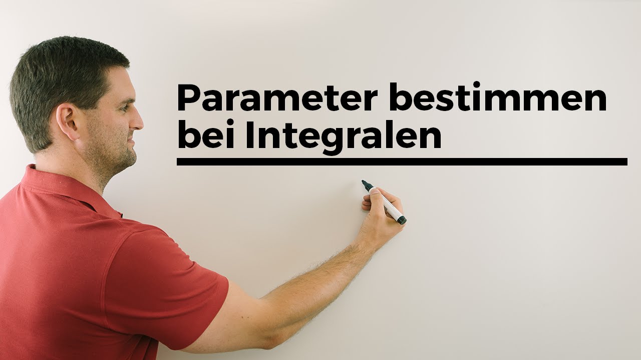 Parameter bestimmen bei Integralen, unbekannte Grenze bei gegebenem Fl&auml;chenwert