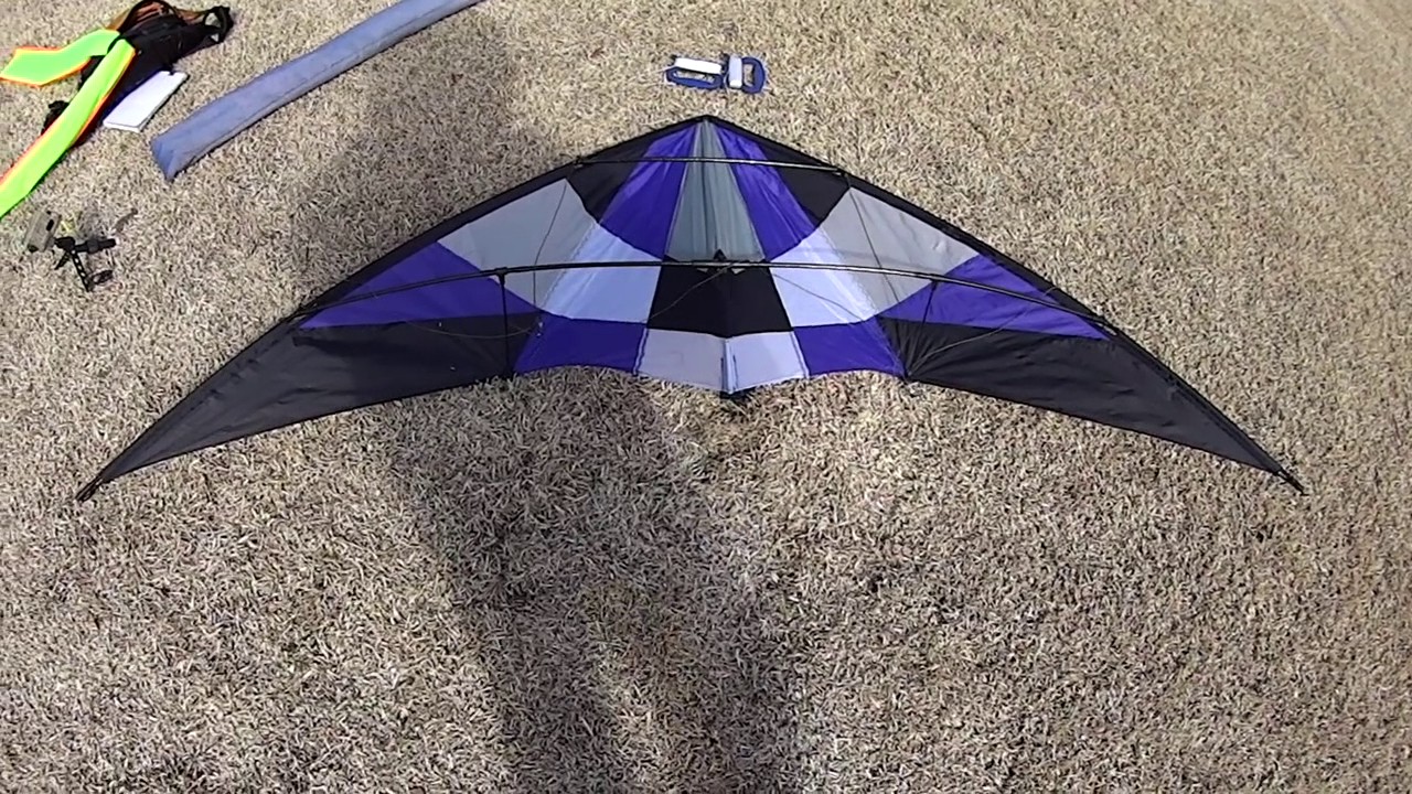 スタントカイトを飛ばしてみよう！１Let Fly stunt kite.