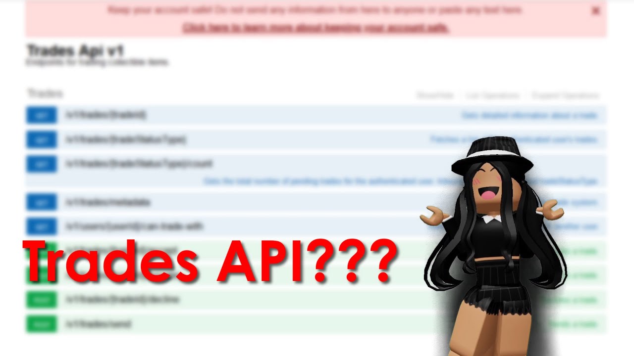Roblox Trades API Scam Method Explained | How To Avoid Falling For This Scam