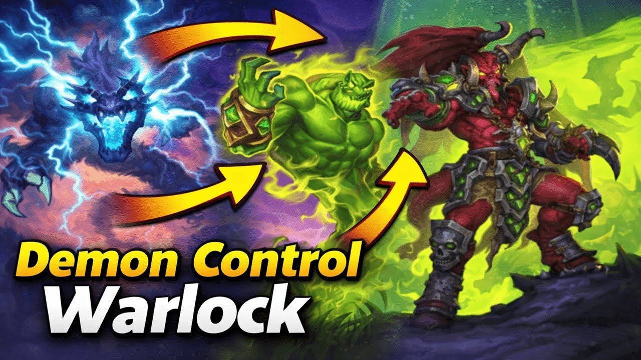 Чернокнижник с контролем демонов - Hearthstone: Путешествие во времени