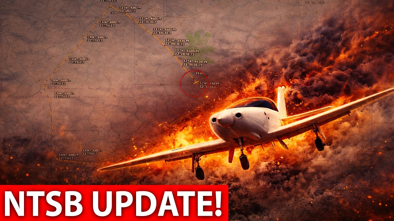 NTSB опубликовала новые подробности о смертельной аварии с самолетом N618AM недалеко от Фредерикс...